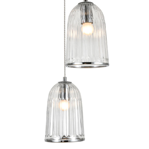 Подвесная люстра Indigo Lucido 11046/3P Chrome V000482 изображение в интернет-магазине Cramer Light фото 3