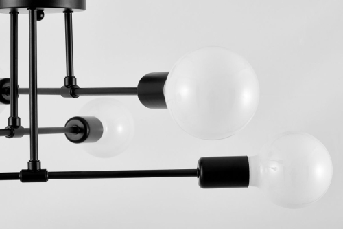 Потолочная люстра Lampit Nova TC 2010-6 BK изображение в интернет-магазине Cramer Light фото 4