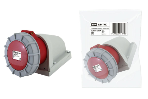 Розетка наружной установки TDM Electric SQ0611-0029 дополнительное фото