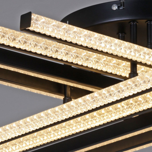 Потолочная люстра Reluce 67090-0.3-08 BK изображение в интернет-магазине Cramer Light фото 2