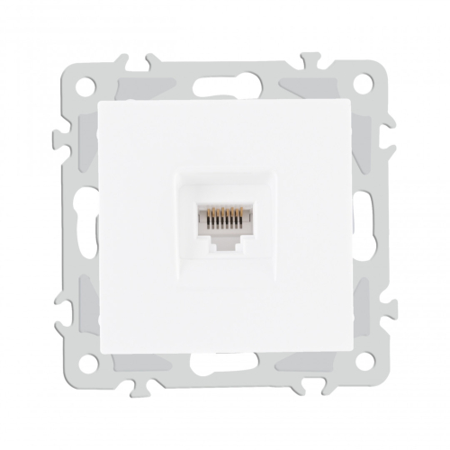 Розетка RJ45 Arte Milano 206.45-1.white дополнительное фото фото 4