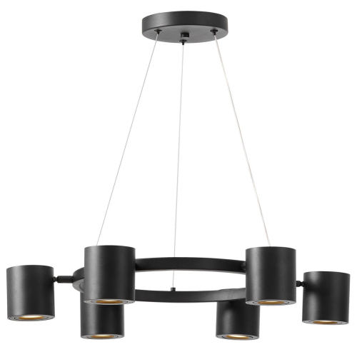 Подвесная люстра Lampit Nati TS P1999-6 BK изображение в интернет-магазине Cramer Light фото 3