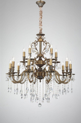 Подвесная люстра Lucia Tucci Barletta 1730.15 Antique изображение в интернет-магазине Cramer Light