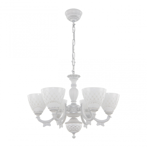 Подвесная люстра Arte Milano 343837/6 WT+SL изображение в интернет-магазине Cramer Light