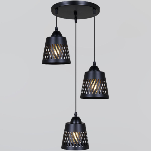 Подвесной светильник Reluce 06172-0.9-03 BK изображение в интернет-магазине Cramer Light