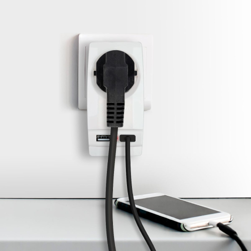 Разветвитель электрический Эра SP-1e-USB-W Б0026332 дополнительное фото фото 3