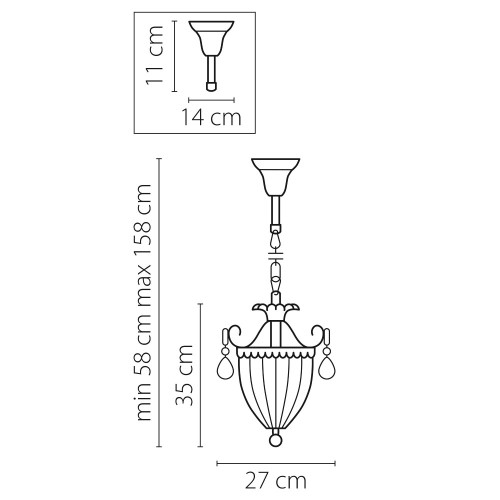 Подвесной светильник Lightstar Schon Silver 790034 изображение в интернет-магазине Cramer Light фото 7