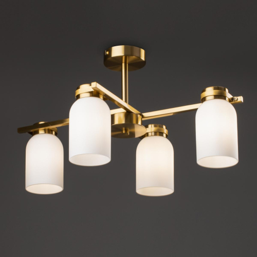Люстра на штанге Freya Kamelia FR5446PL-04BS1 изображение в интернет-магазине Cramer Light фото 2