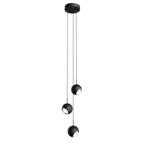 Подвесной светильник DeLight Collection MD2826-3B black/gold изображение в интернет-магазине Cramer Light фото 2