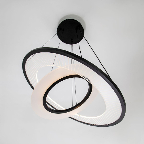 Подвесной светильник LED4U L5050-60-40 BK изображение в интернет-магазине Cramer Light фото 2