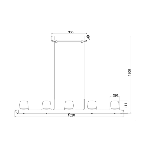 Подвесная люстра Mantra Alabastro 9435 изображение в интернет-магазине Cramer Light фото 3