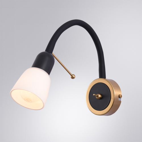 Бра Arte Lamp Lettura A7009AP-1BK дополнительное фото фото 3