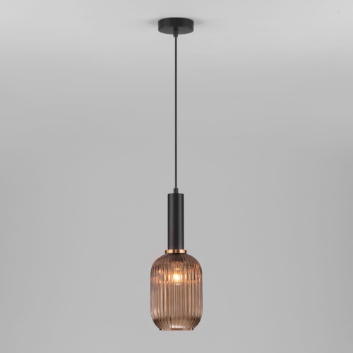 Подвесной светильник Eurosvet 50181/1 янтарь изображение в интернет-магазине Cramer Light фото 2