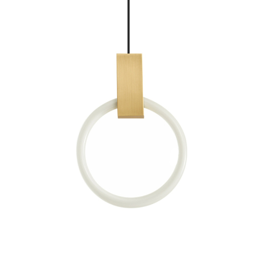 Подвесной светильник Delight Collection Halo 9813P/L gold изображение в интернет-магазине Cramer Light