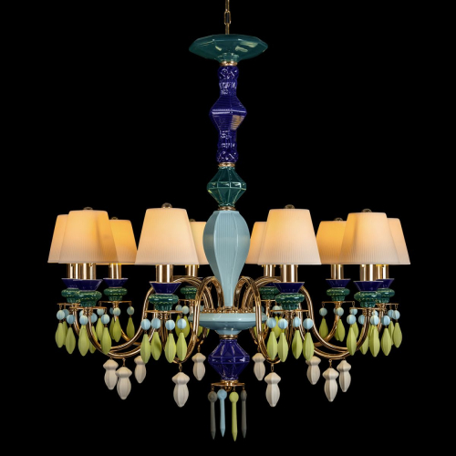 Подвесная люстра Loft IT Grace 10203/10 Green изображение в интернет-магазине Cramer Light фото 4