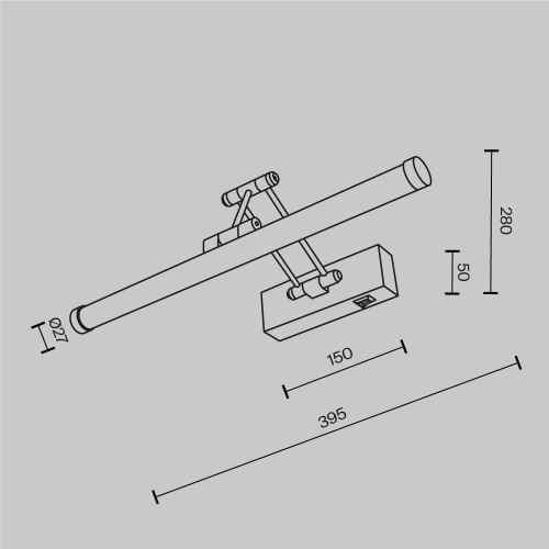 Подсветка для зеркал Maytoni Luster MIR268WL-L3B3K дополнительное фото фото 6