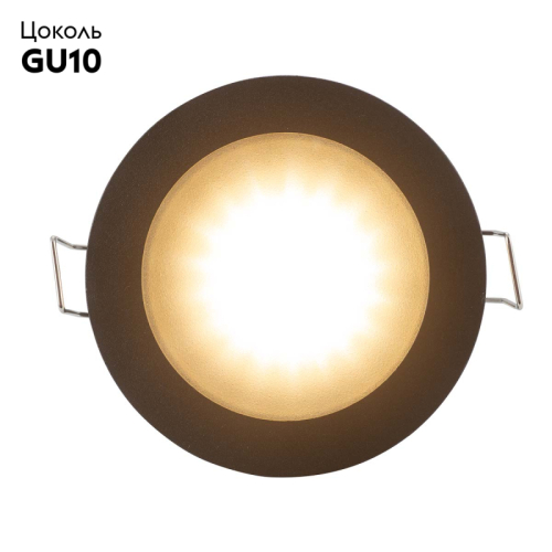 Встраиваемый светильник Denkirs DK3012-BK изображение в интернет-магазине Cramer Light фото 3