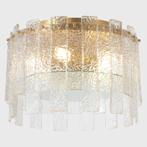 Потолочный светильник Crystal Lux RICARDO PL5 BRASS изображение в интернет-магазине Cramer Light фото 4