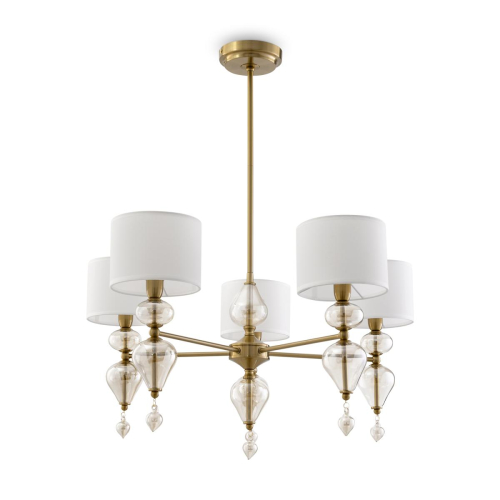 Люстра на штанге Freya Raise FR5369CL-05BS изображение в интернет-магазине Cramer Light фото 3