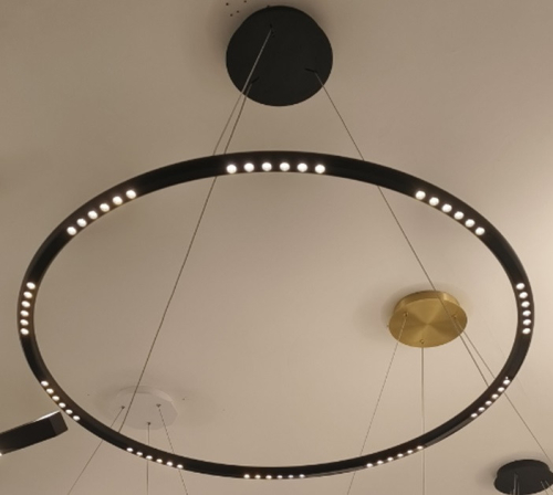Подвесная люстра Italline IT013-6022 black 3000K изображение в интернет-магазине Cramer Light фото 5