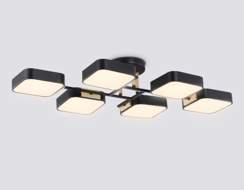 Потолочная люстра Ambrella Light Linetech Comfort FL4887 изображение в интернет-магазине Cramer Light фото 3