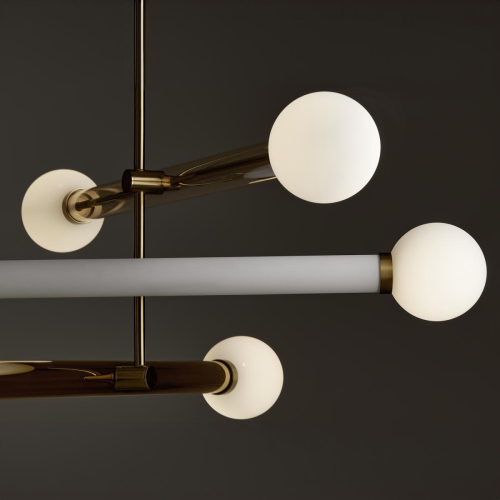 Люстра на штанге Freya Cross FR5381PL-06G изображение в интернет-магазине Cramer Light фото 3