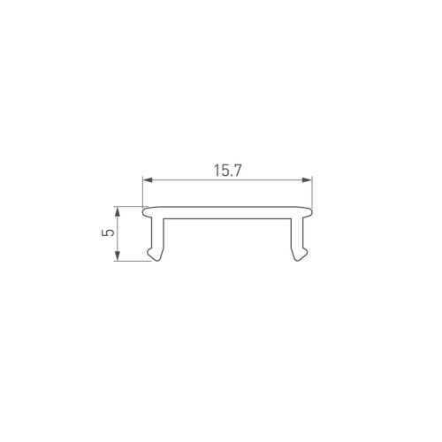 Экран Arlight LINE-2000 MARBLE GREY (Пластик) 058283 изображение в интернет-магазине Cramer Light фото 2