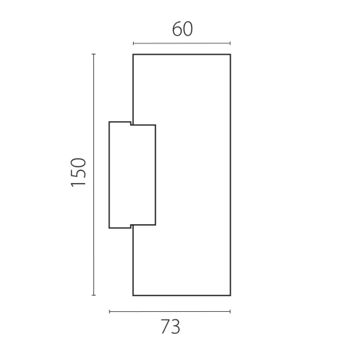 Настенный светильник Lightstar Rullo HP16 204640 изображение в интернет-магазине Cramer Light фото 2