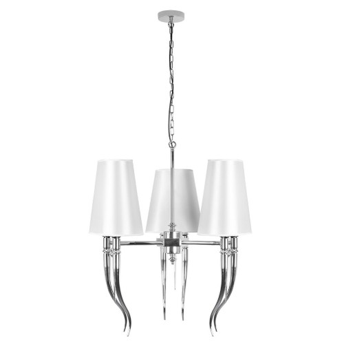 Подвесная люстра Loft IT Brunilde 10207/6 Chrome изображение в интернет-магазине Cramer Light фото 3