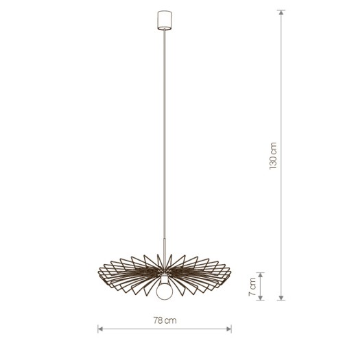 Подвесной светильник Nowodvorski Umbrella 8874 изображение в интернет-магазине Cramer Light фото 2