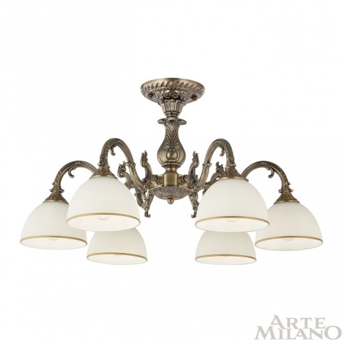 Потолочная люстра Arte Milano 346410/6 AB изображение в интернет-магазине Cramer Light фото 3