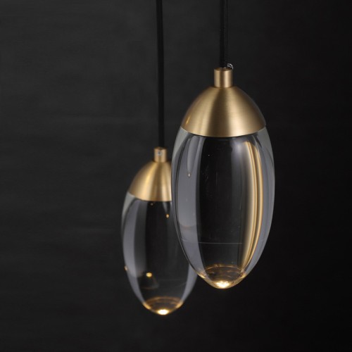 Каскадная люстра DeLight Collection Celestial MT8848-5H brass изображение в интернет-магазине Cramer Light фото 4