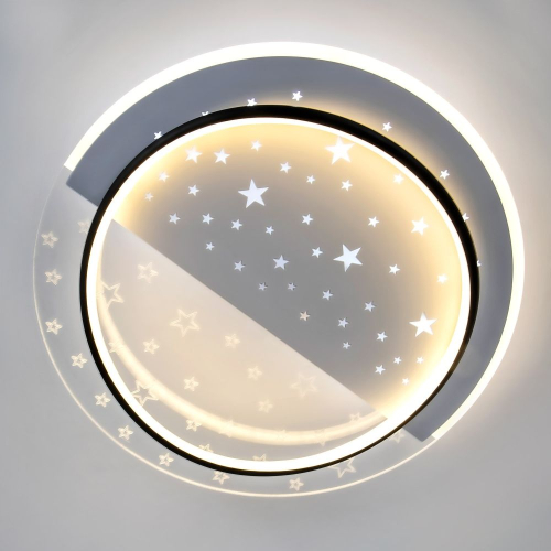 Потолочный светильник LED4U L1036-480 BK изображение в интернет-магазине Cramer Light фото 2