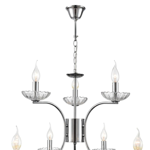 Подвесная люстра Lumion Classi Lolina 8155/9 изображение в интернет-магазине Cramer Light фото 8