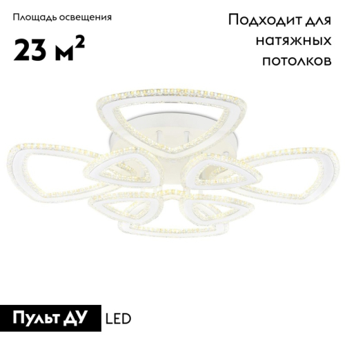 Потолочная люстра Ambrella Light Acrylica FA8863 изображение в интернет-магазине Cramer Light фото 2