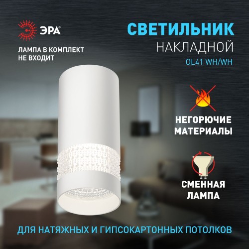 Накладной светильник Эра OL41 WH/WH Б0058486 изображение в интернет-магазине Cramer Light фото 8