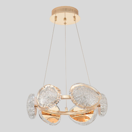 Подвесная люстра Crystal Lux FELICIDAD SP48W LED изображение в интернет-магазине Cramer Light фото 4