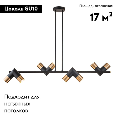 Потолочная люстра Indigo Doppio V000453 изображение в интернет-магазине Cramer Light фото 2