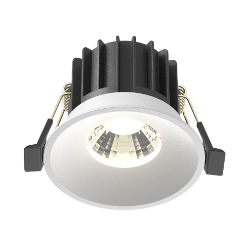 Встраиваемый светильник Maytoni Round DL058-12W4K-W изображение в интернет-магазине Cramer Light