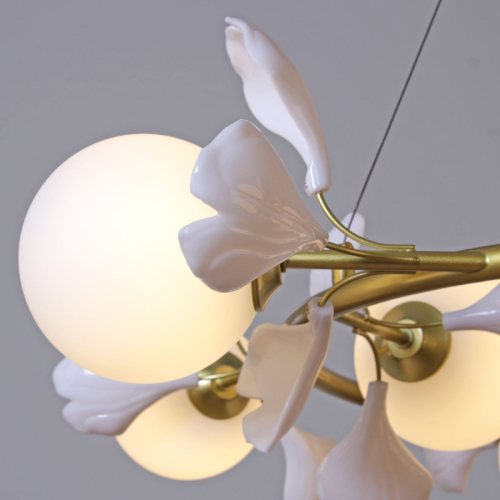 Подвесна люстра ILLUMICO IL1530-9PPA-26 GD BOND изображение в интернет-магазине Cramer Light фото 3