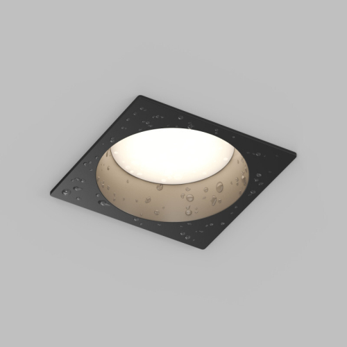 Встраиваемый светильник Denkirs Deep DK3104-BK изображение в интернет-магазине Cramer Light фото 3