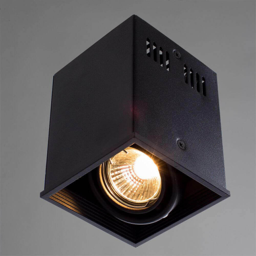 Потолочный светильник Arte Lamp Cardani A5942PL-1BK изображение в интернет-магазине Cramer Light фото 3