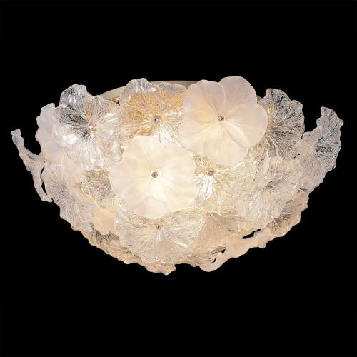 Потолочный светильник Crystal Lux MAGNOLIA PL12 GOLD изображение в интернет-магазине Cramer Light фото 3
