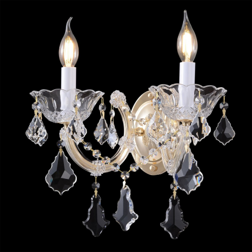 Бра Crystal Lux CRISTELLE AP2 GOLD дополнительное фото фото 3