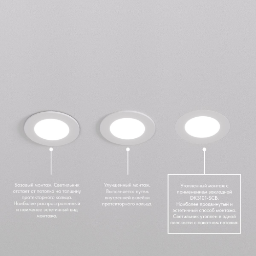 Закладная панель Denkirs DK3101-SCB изображение в интернет-магазине Cramer Light фото 4