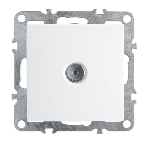 Розетка телевизионная Stekker Эрна белый PST00-9108-01 39315 дополнительное фото