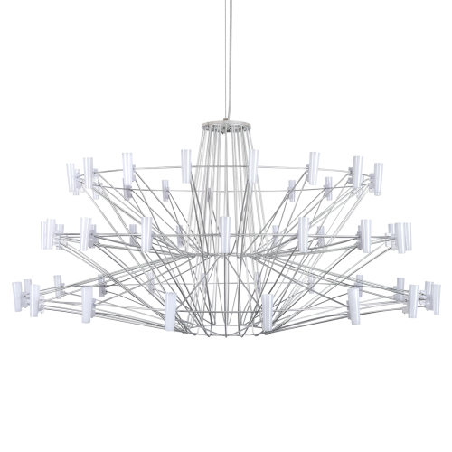 Подвесная люстра LOFT IT Coppelia 10476 Silver изображение в интернет-магазине Cramer Light фото 3