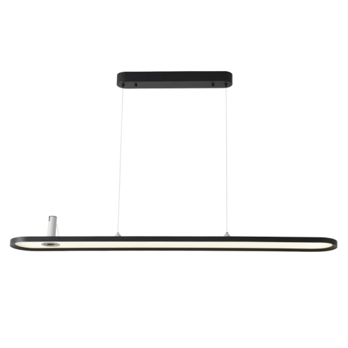 Подвесной светильник Crystal Lux CONTOUR SP45W LED BLACK изображение в интернет-магазине Cramer Light фото 4