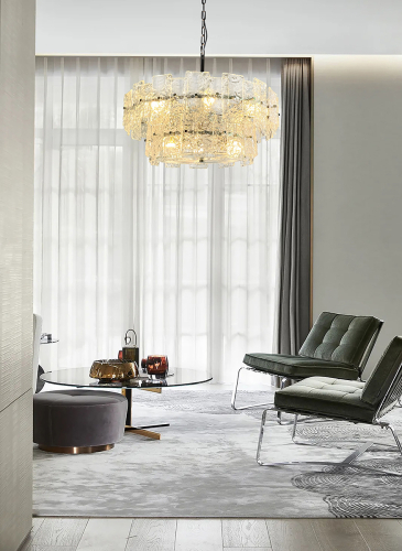 Подвесная люстра Delight Collection BRCH9161WG nickel изображение в интернет-магазине Cramer Light фото 4