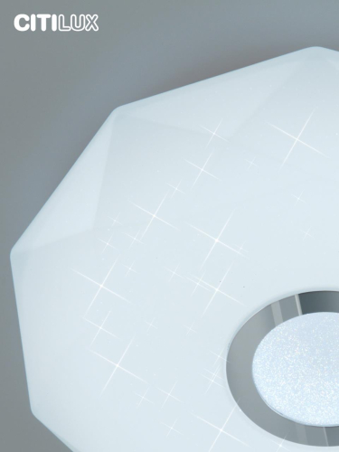 Потолочная люстра Citilux Диамант Смарт CL713A30G изображение в интернет-магазине Cramer Light фото 15